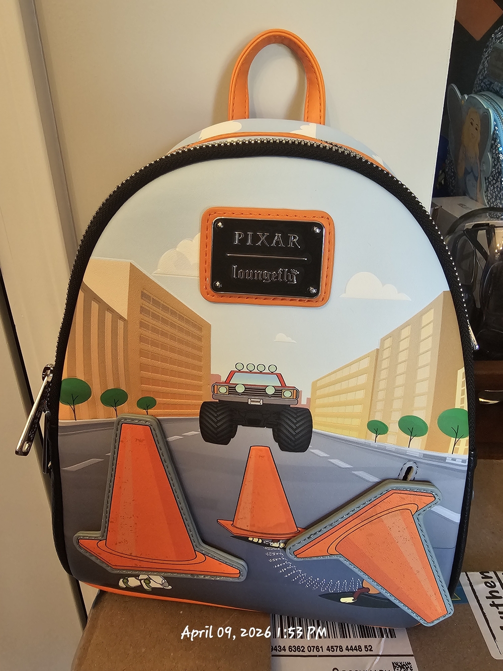 Loungefly Disney Pixar Toy Story 2 Walking Cones Scene Mini Backpack